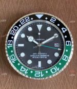 Rolex GMT Master II Replica Wall Clocks Black & Green Bezel Wall Clock